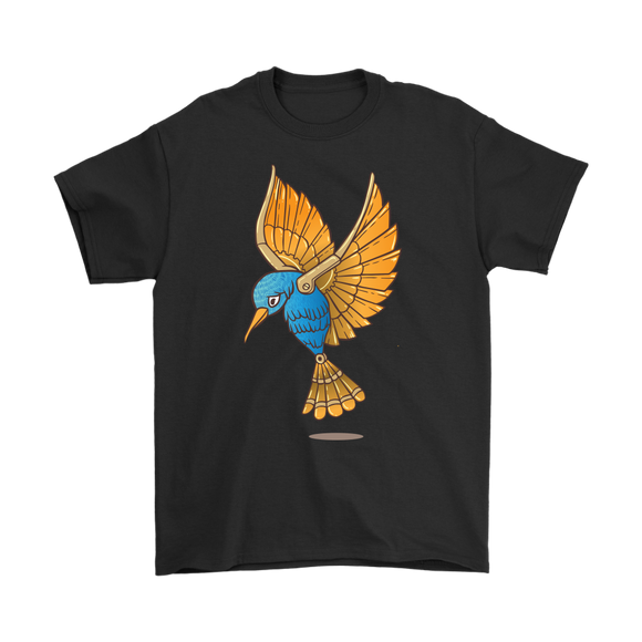 Mechanical Bird T-shirt, Steampunk Gift, Steampunk Bird Shirt