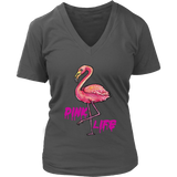 Pink Life T-shirt, Pink Flamingo Gift, Pink Flamingo Shirt, Flamingo T-shirt