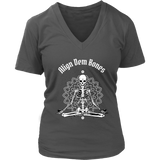 Meditation T-shirt, Funny Meditation Gift, Skeleton Meditation Shirt, Skeleton Yoga Shirt, Funny Yoga Gift