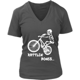 Gift for Mountain Biker, Funny Shirt for Bike Rider, Bike Riding Skeleton T-shirt, Funny Skeleton Shirt