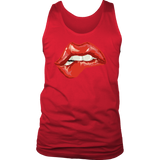 Biting Lip T-shirt, Gift for Rocky Horror Fan, Bitten Lip Shirt