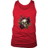 Floral Skull T-shirt, Skull Gift, Skull Shirt, Skull T-shirt, Floral Skull Gift