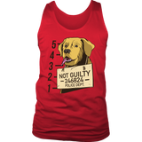 Funny Dog T-shirt, Funny Gift for Dog Lover, Not Guilty Dog Shirt, Dog T-shirt