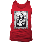 Funny Mona Lisa T-shirt, Goth Mona Lisa Shirt, Funny Mona Lisa Gift, Goth T-shirt