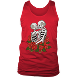 Skeletons Shirt, Kissing Skeletons T-shirt, Gift for Lovers,