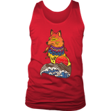 Fox T-shirt, Japanese Art Gift, Japanese Fox Shirt, Fox Gift, Shirt for Fox Lover