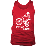 Gift for Mountain Biker, Funny Shirt for Bike Rider, Bike Riding Skeleton T-shirt, Funny Skeleton Shirt