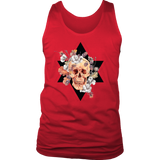 Skull & Flowers T-shirt, Skull and Flowers Gift, BoHo Skull Shirt