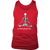 Funny Meditation T-shirt, Gift for Meditation, Namaste T-shirt, Meditation Skeleton Shirt, Funny Skeleton Shirt