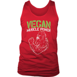 Gift for Vegan, Vegan T-shirt, Vegan Muscle Power Shirt, T-shirt for Vegan