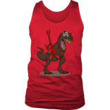 T-Rex Rocks T-shirt, Gift for Musician, Shirt for Guitarist, Dinosaur Rock Star T-shirt