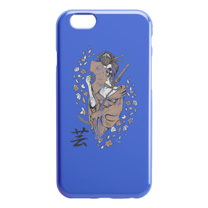 Geisha Skeleton iPhone Case, Geisha Skeleton Gift,