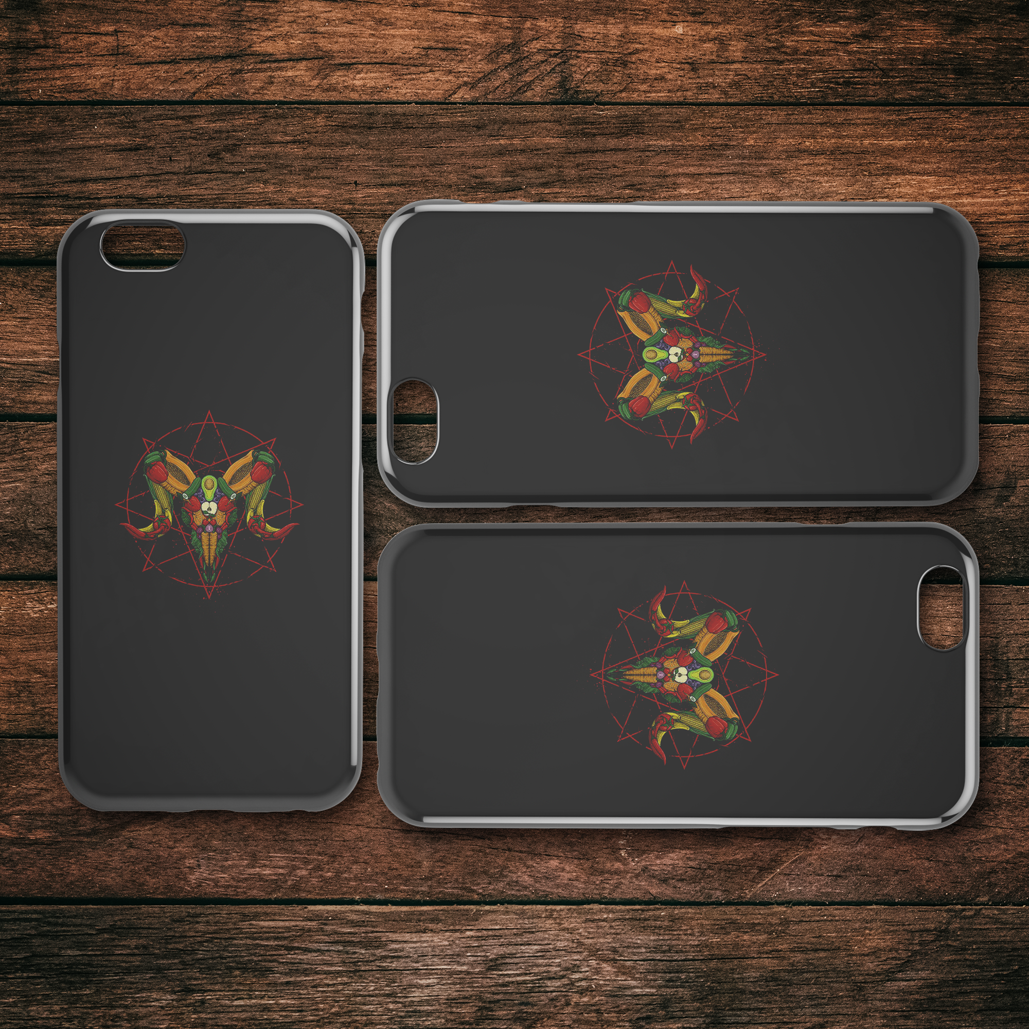 Vegan iPhone Case, Funny Vegetarian Phone Case, Hail Seitan iPhone Cas –  Lucky Lemur Mercantile