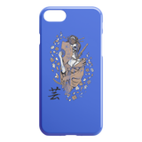 Geisha Skeleton iPhone Case, Geisha Skeleton Gift,