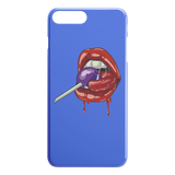 Lollipop Lips iPhone Case - Blue