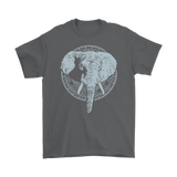 Om Elephant T-shirt, Elephant Mandala T-shirt, Yoga Gift, Meditation Shirt, Elephant T-shirt