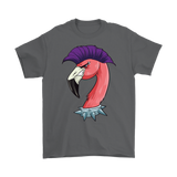 Funny Punk Rock T-shirt, Gift for Punk Rocker, Punk Rock Flamingo, Funny Flamingo Shirt