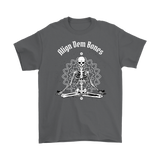 Meditation T-shirt, Funny Meditation Gift, Skeleton Meditation Shirt, Skeleton Yoga Shirt, Funny Yoga Gift