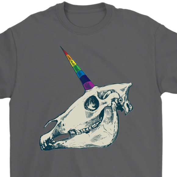 Unicorn Skull T-shirt, Unicorn Gift, Unicorn Pride Shirt, Unicorn T-shirt, Unicorn Skull Shirt, Unicorn Pride Gift