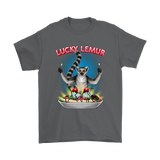 Lucky Lemur T-shirt, Funny Lemur Shirt, Funny Ice Cream T-shirt,