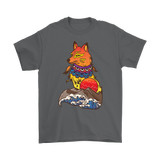 Fox T-shirt, Japanese Art Gift, Japanese Fox Shirt, Fox Gift, Shirt for Fox Lover