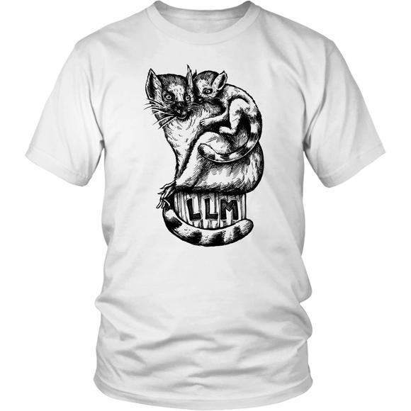 Gift for Animal Lover, Lemur Mother and Child T-shirt