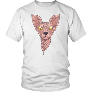 Hairless Cat Shirt, Twisty-cat T-shirt