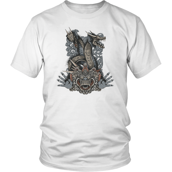 Bali Dragon T-shirt, Bali Gift, Bali Dragon Shirt, Balinese Design Shirt