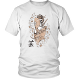 Geisha Girl Shirt, Geisha Skull T-shirt