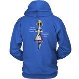 Alice in Wonderland Hoodie, Alice in Wonderland Gift, One Pill Makes you Larger Hoodie, Funny Alice Hoodie