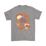 Tacos and Tequila T-shirt, Funny Gift Shirt, Funny Taco T-shirt, Funny Tequila T-shirt