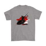 Samurai T-shirt, Japanese style T-shirt, Samurai Gift, Samurai with Sword Shirt