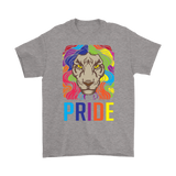 Pride Lion T-shirt, Gift of Pride Lion, Pride Lion Shirt, Pride T-shirt, Gift for LGBTQ