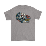 Dinosaur T-shirt, Dinosaur Gift, Metal T-Rex T-shirt, Gift of T-Rex, T-Rex Shirt, Metal T-Rex Shirt