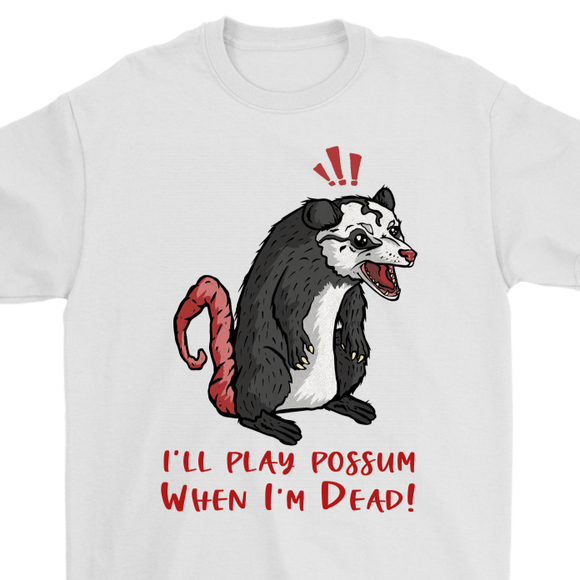 Funny Animal Shirt, Funny Possum T-shirt, Funny Animal Gift, Possum T-shirt, Funny Possum Shirt