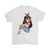 Rockabilly Girl T-shirt, Rockabilly Gift, Rockabilly Girl Shirt, Cute Girl T-shirt, Rockabilly Music Fan Gift