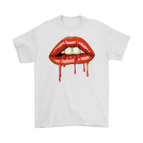 Dripping Lips T-Shirt, Gift for Rocky Horror Fan, Bite my Lip Shirt,