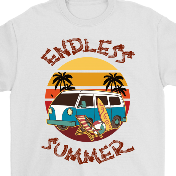 Endless Summer T-shirt, Summer Gift, Gift for Surfer, Surfing Shirt, Endless Summer Gift