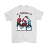 Funny Christmas T-shirt, Santa vs Zombies Shirt, Funny Christmas Hoodie