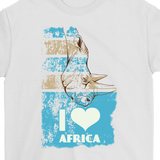 I Love Africa T-shirt, Rhino Gift, Rhino T-shirt, Rhinoceros T-shirt, Africa Shirt