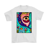 Psychedelic T-shirt, Gift for Hippie, Psychedelic Girl Shirt, Psychedelic Gift, Abstract T-shirt