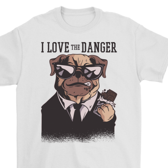 Funny Dog T-shirt, Funny Gift for Dog Lover, Dog Eating Chocolate Shirt, Dog T-shirt