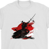 Samurai T-shirt, Japanese style T-shirt, Samurai Gift, Samurai with Sword Shirt