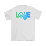 Peace and Love T-shirt, Gift for Hippie, Love Shirt, Gift of Love, Psychedelic Shirt