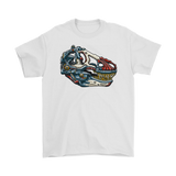 Dinosaur T-shirt, Dinosaur Gift, Metal T-Rex T-shirt, Gift of T-Rex, T-Rex Shirt, Metal T-Rex Shirt