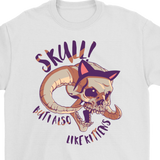 Kitty-Skull T-shirt, Funny Shirt for Cat Lover, Funny Kitten Shirt, Skull Kitten Gift