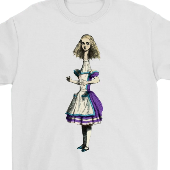 Alice in Wonderland T-shirt, Alice in Wonderland Gift, Alice in Wonderland Gift, Funny Alice T-shirt