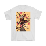 Samurai T-shirt, Japanese style T-shirt, Lucky Lemur in Japan Shirt