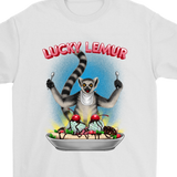 Lucky Lemur T-shirt, Funny Lemur Shirt, Funny Ice Cream T-shirt,