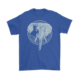 Om Elephant T-shirt, Elephant Mandala T-shirt, Yoga Gift, Meditation Shirt, Elephant T-shirt